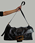 Cross body, &pound;150, Handbags, Black, Patent Leather, Front view